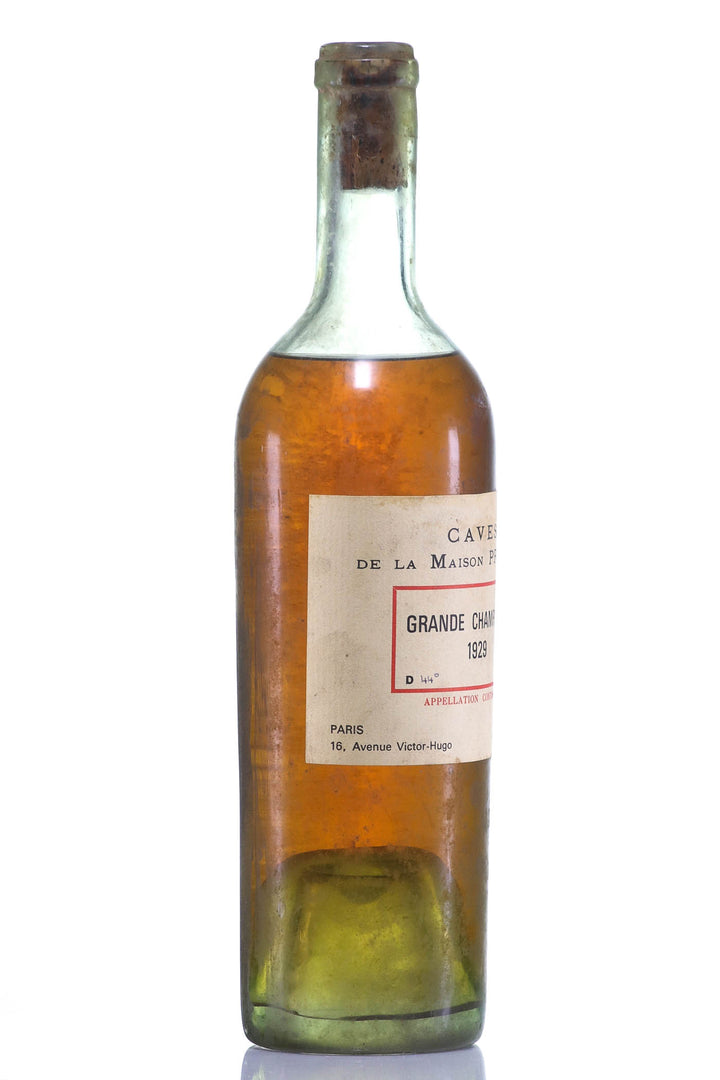 Cognac 1929 Prunier & Co Grande Champagne - legendaryvintages