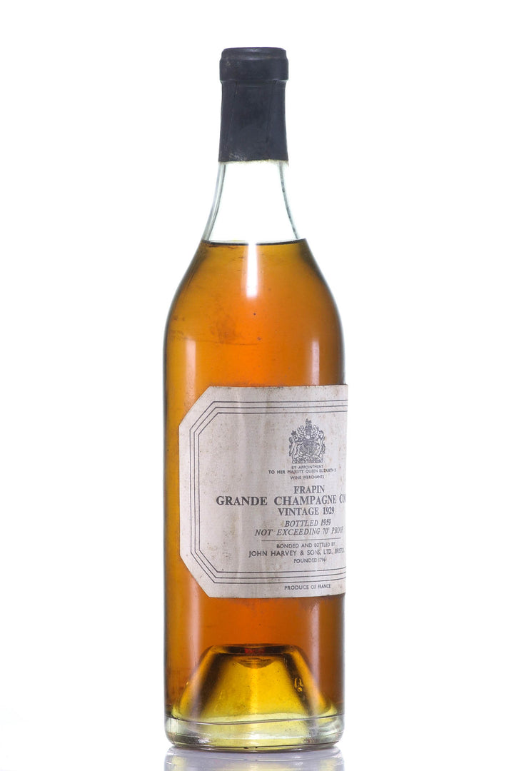 1929 Frapin Vintage Grande Champagne Cognac - legendaryvintages