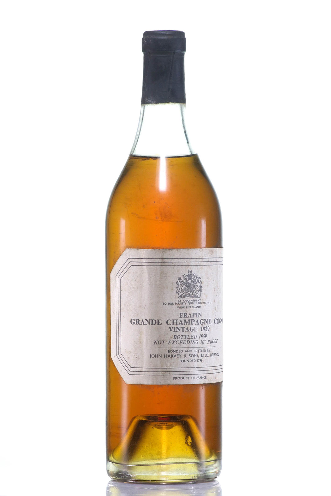 1929 Frapin Vintage Grande Champagne Cognac - legendaryvintages