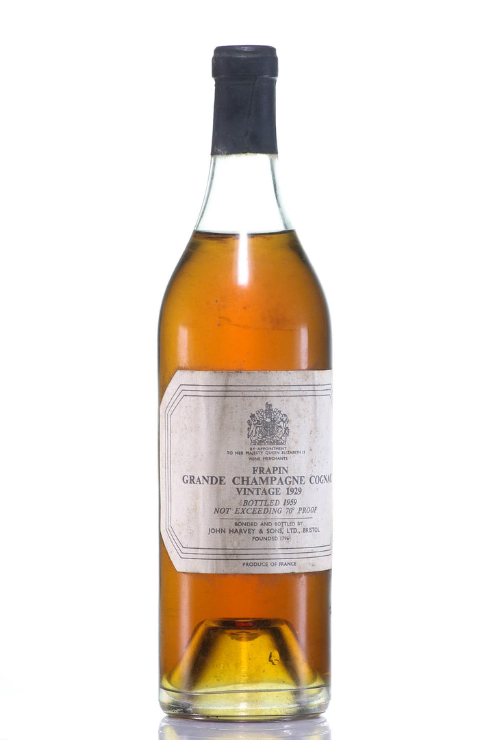 1929 Frapin Vintage Grande Champagne Cognac - legendaryvintages