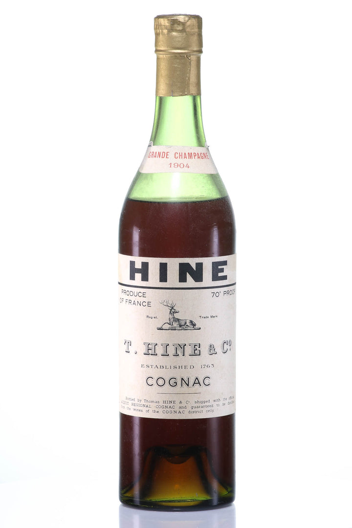 1904 Hine Grande Champagne Vintage Cognac - legendaryvintages