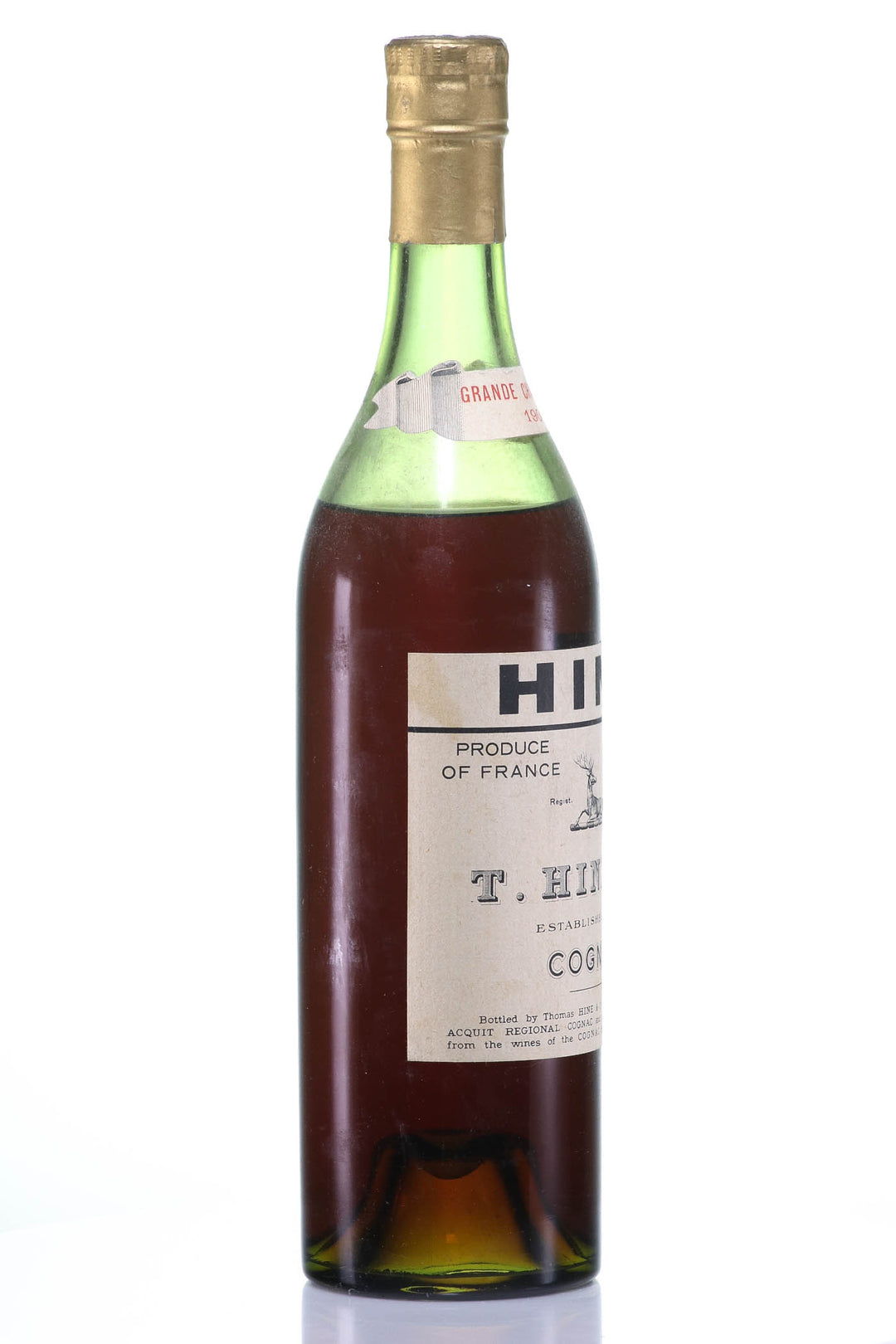 1904 Hine Grande Champagne Vintage Cognac - legendaryvintages