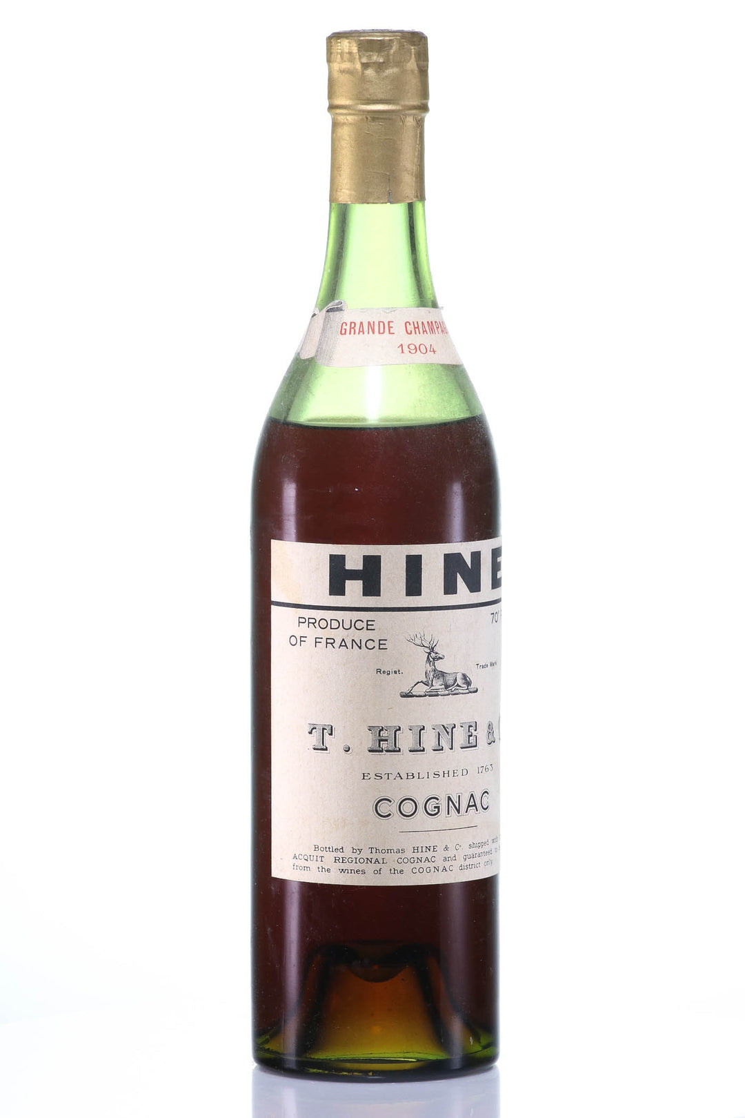 1904 Hine Grande Champagne Vintage Cognac - legendaryvintages