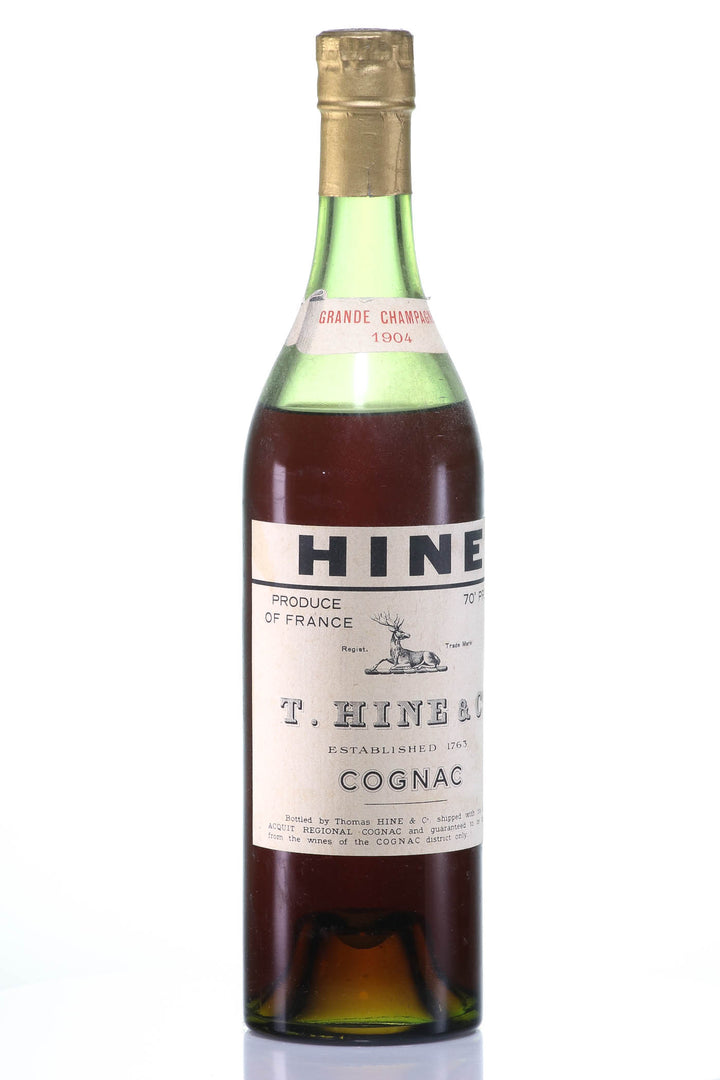 1904 Hine Grande Champagne Vintage Cognac - legendaryvintages