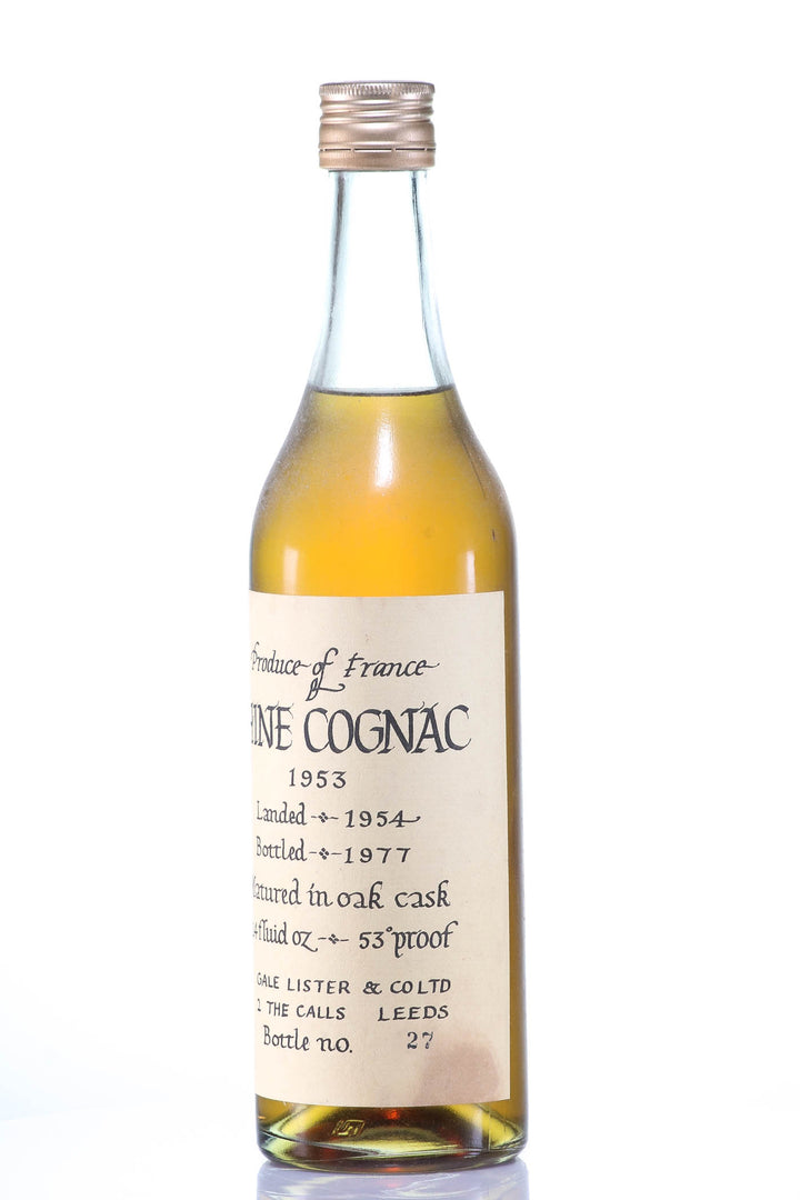 1953 Hine Fine Vintage Cognac - legendaryvintages