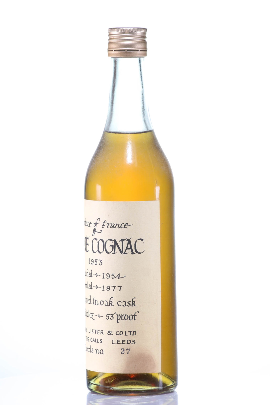 1953 Hine Fine Vintage Cognac - legendaryvintages