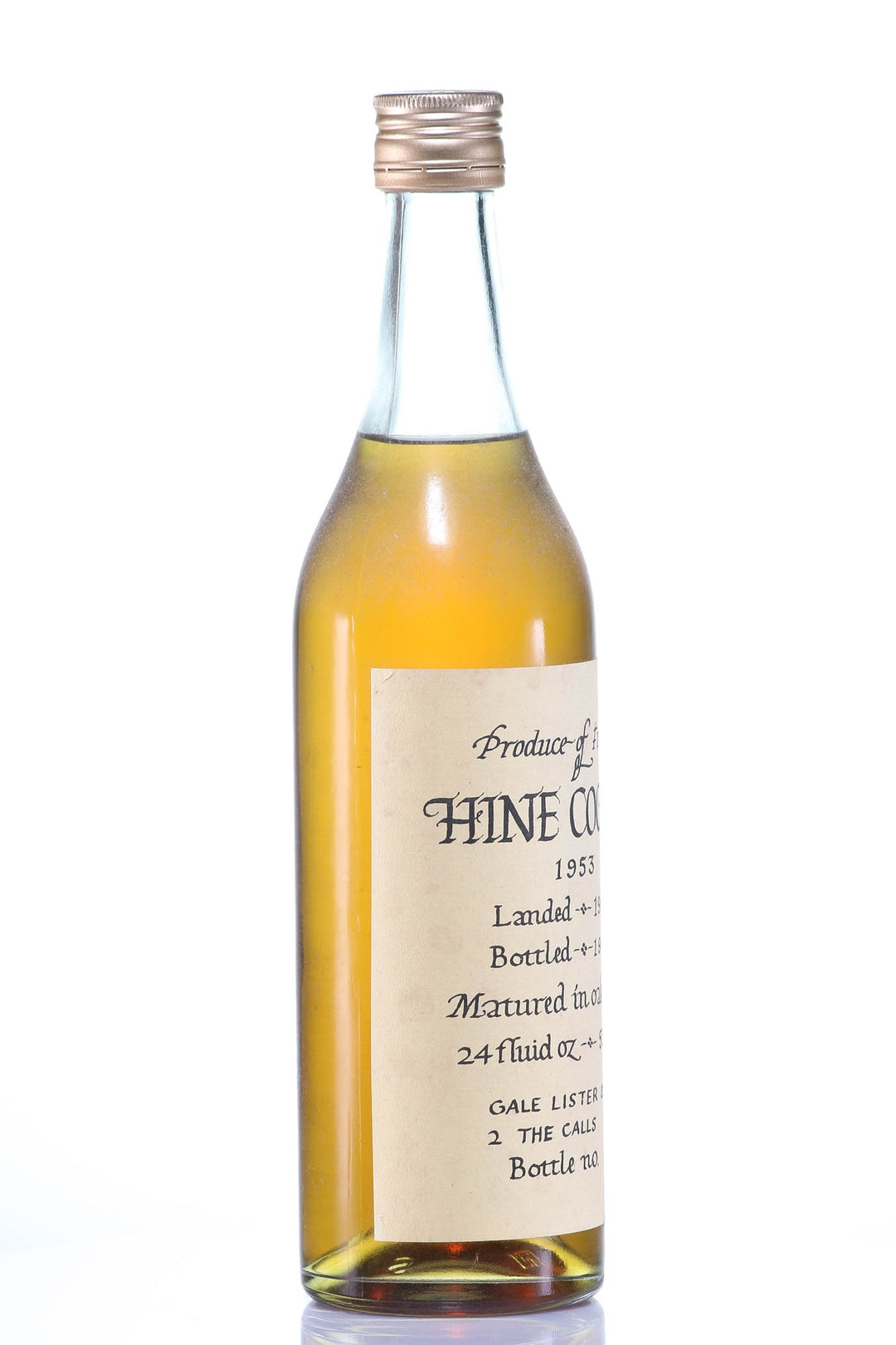 1953 Hine Fine Vintage Cognac - legendaryvintages