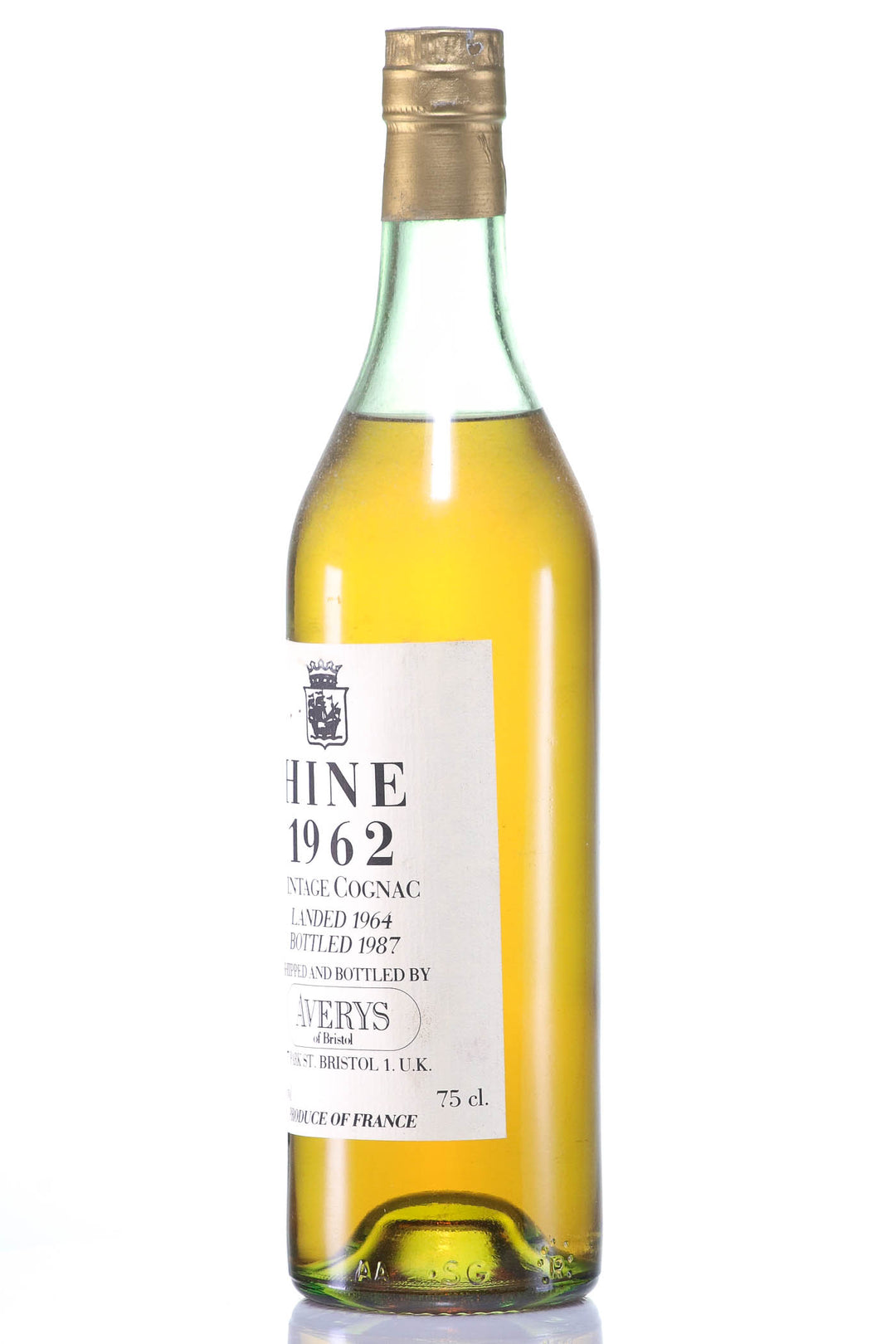 1962 Hine Fine Champagne Vintage Cognac - legendaryvintages