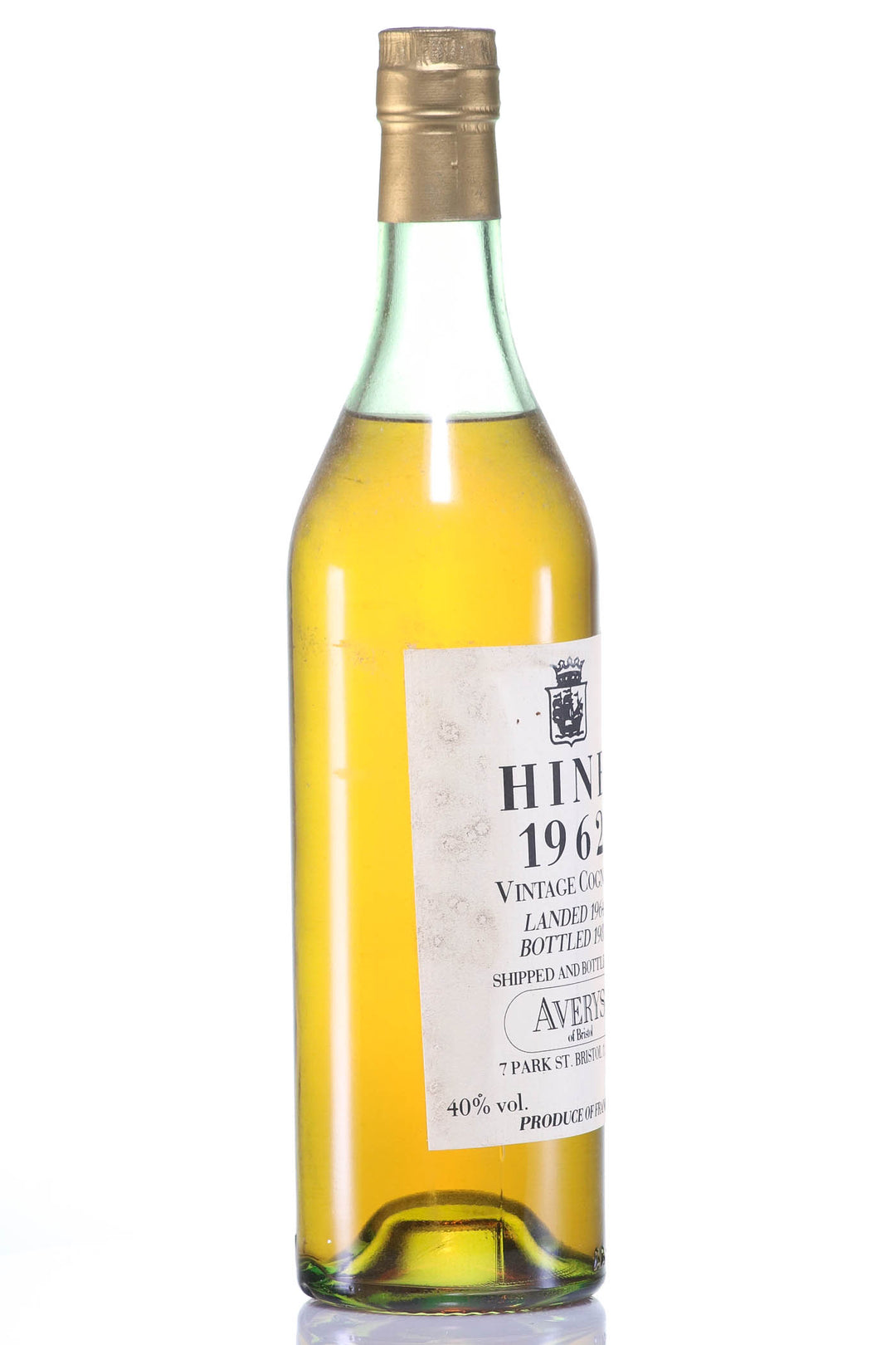 1962 Hine Fine Champagne Vintage Cognac - legendaryvintages