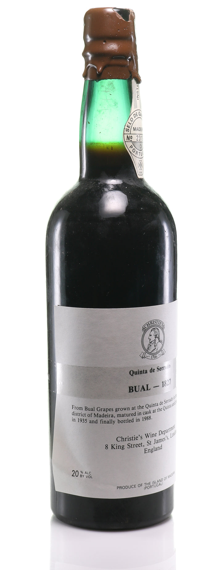 Madeira 1827 Bual Quinta de Serrado - legendaryvintages