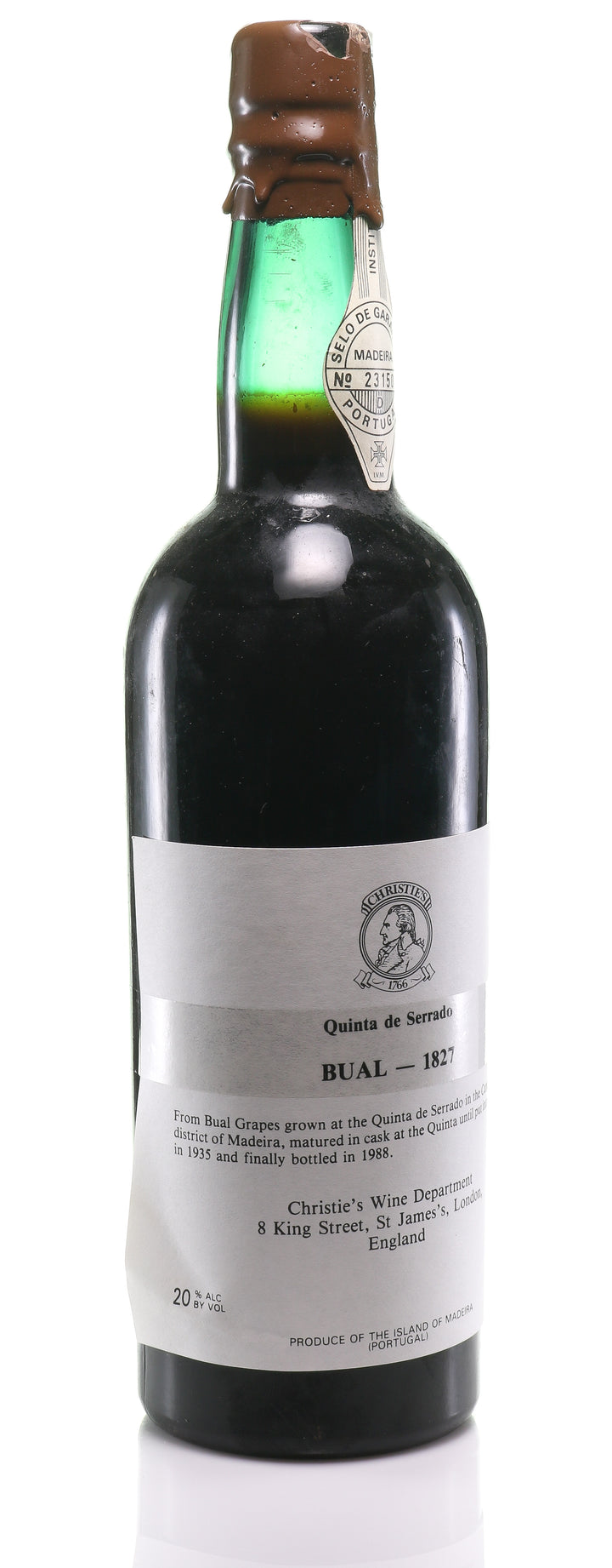 Madeira 1827 Bual Quinta de Serrado - legendaryvintages