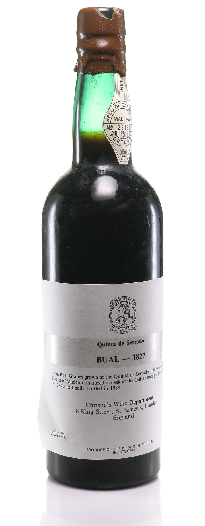 Madeira 1827 Bual Quinta de Serrado - legendaryvintages