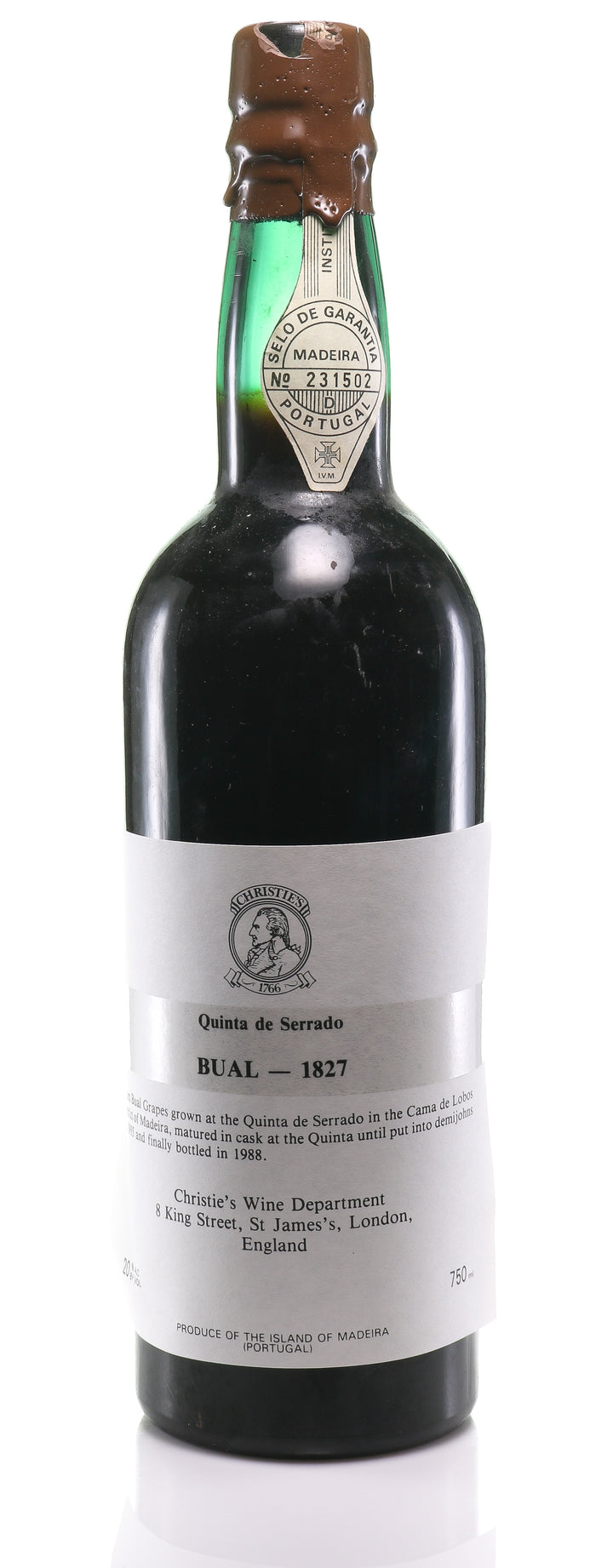 Madeira 1827 Bual Quinta de Serrado - legendaryvintages