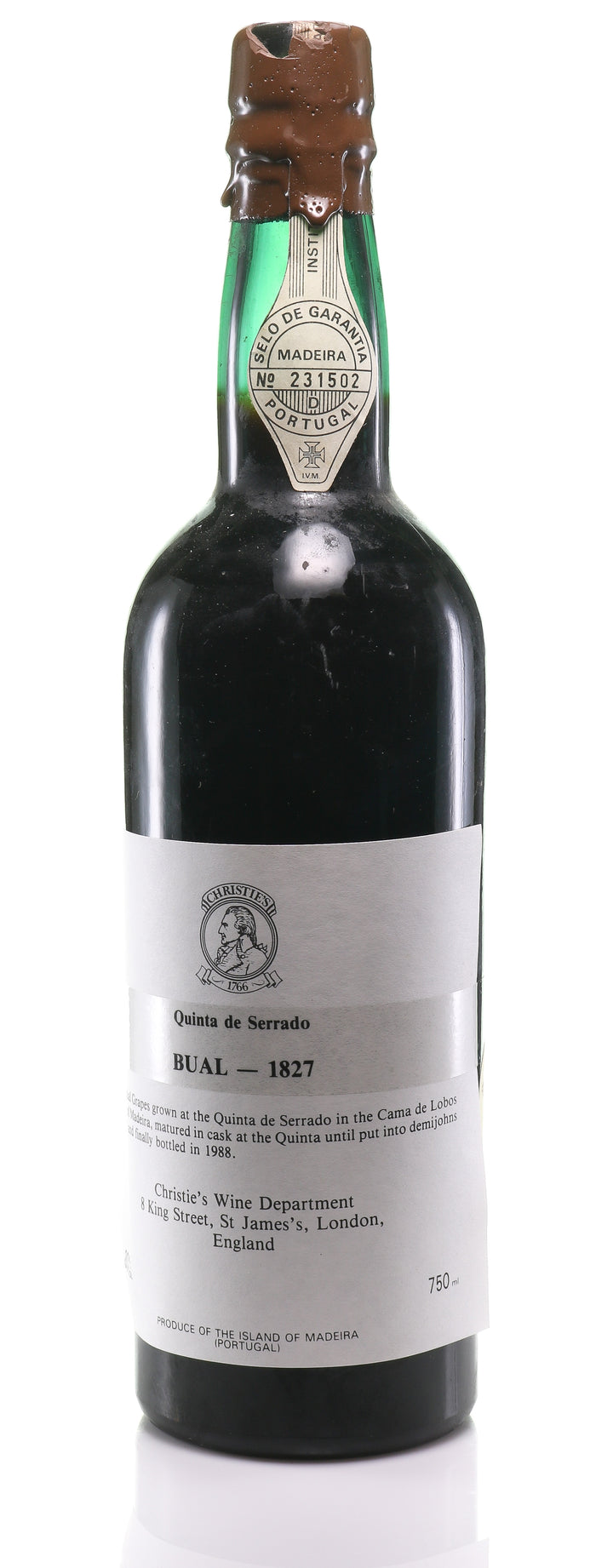 Madeira 1827 Bual Quinta de Serrado - legendaryvintages