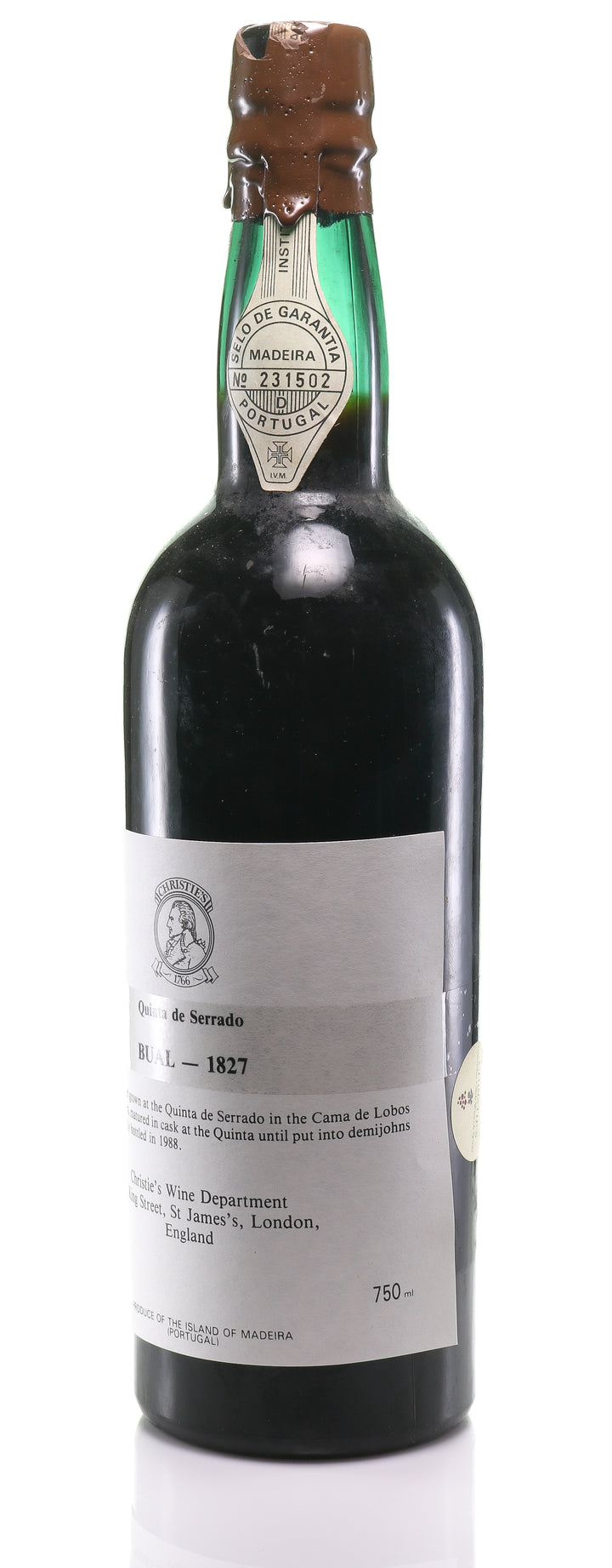 Madeira 1827 Bual Quinta de Serrado - legendaryvintages