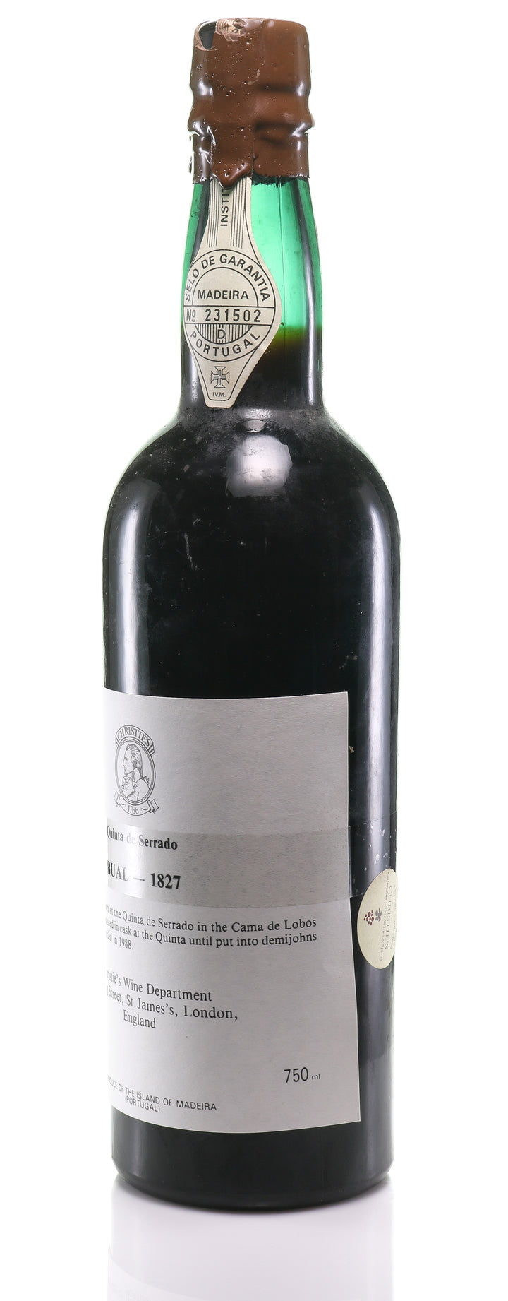 Madeira 1827 Bual Quinta de Serrado - legendaryvintages