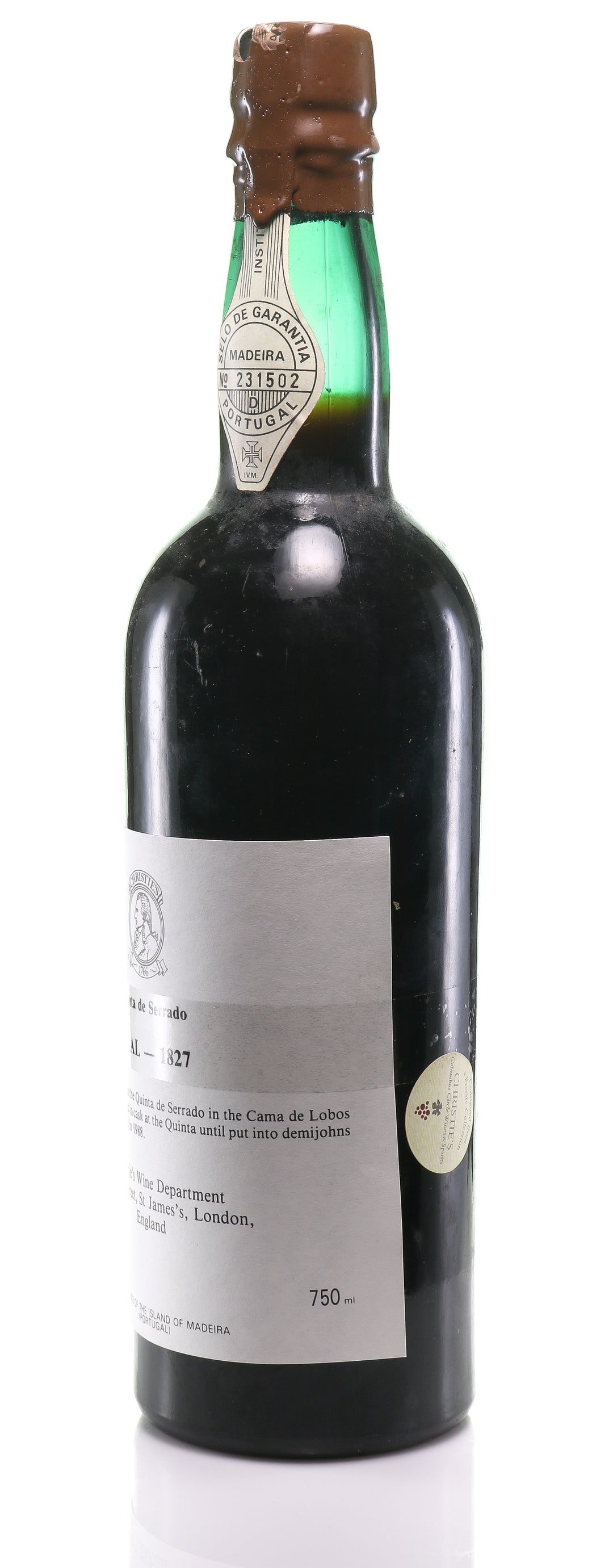 Madeira 1827 Bual Quinta de Serrado - legendaryvintages