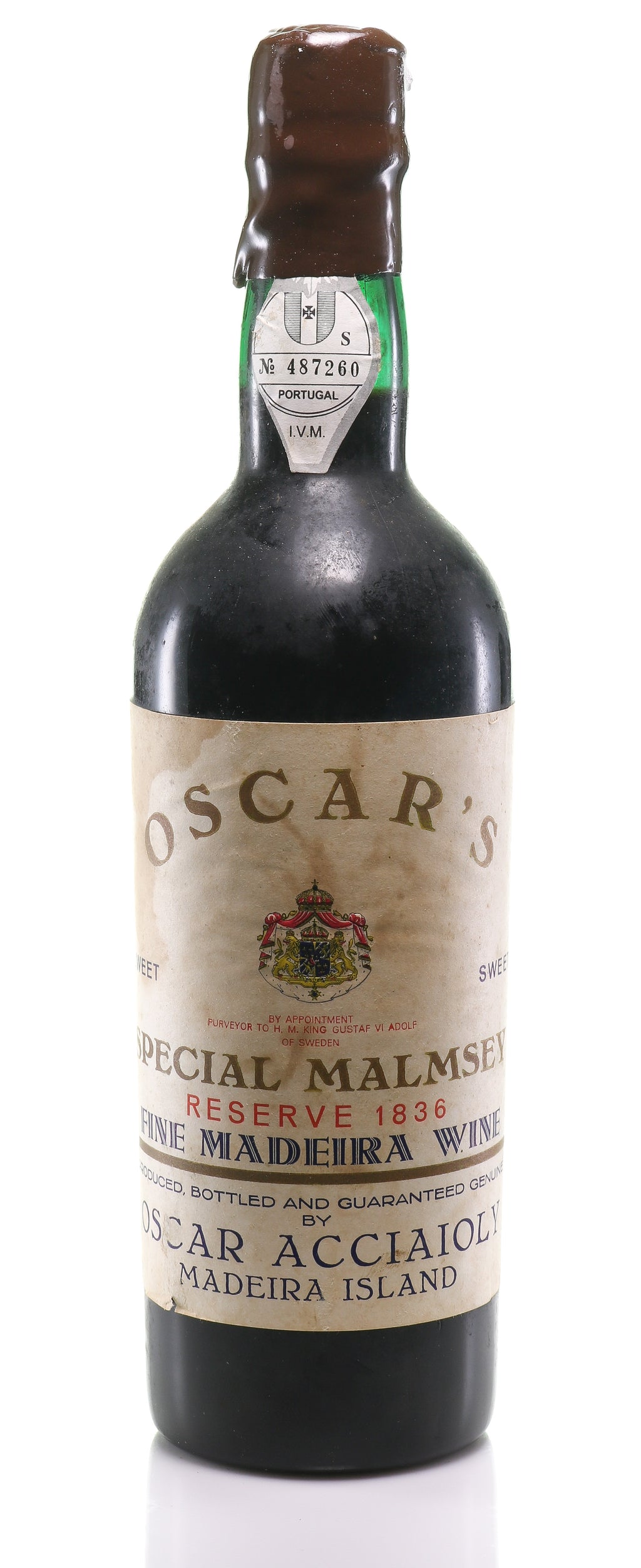 Madeira 1836 Oscar Acciaioly Special Reserve Malmsey - legendaryvintages