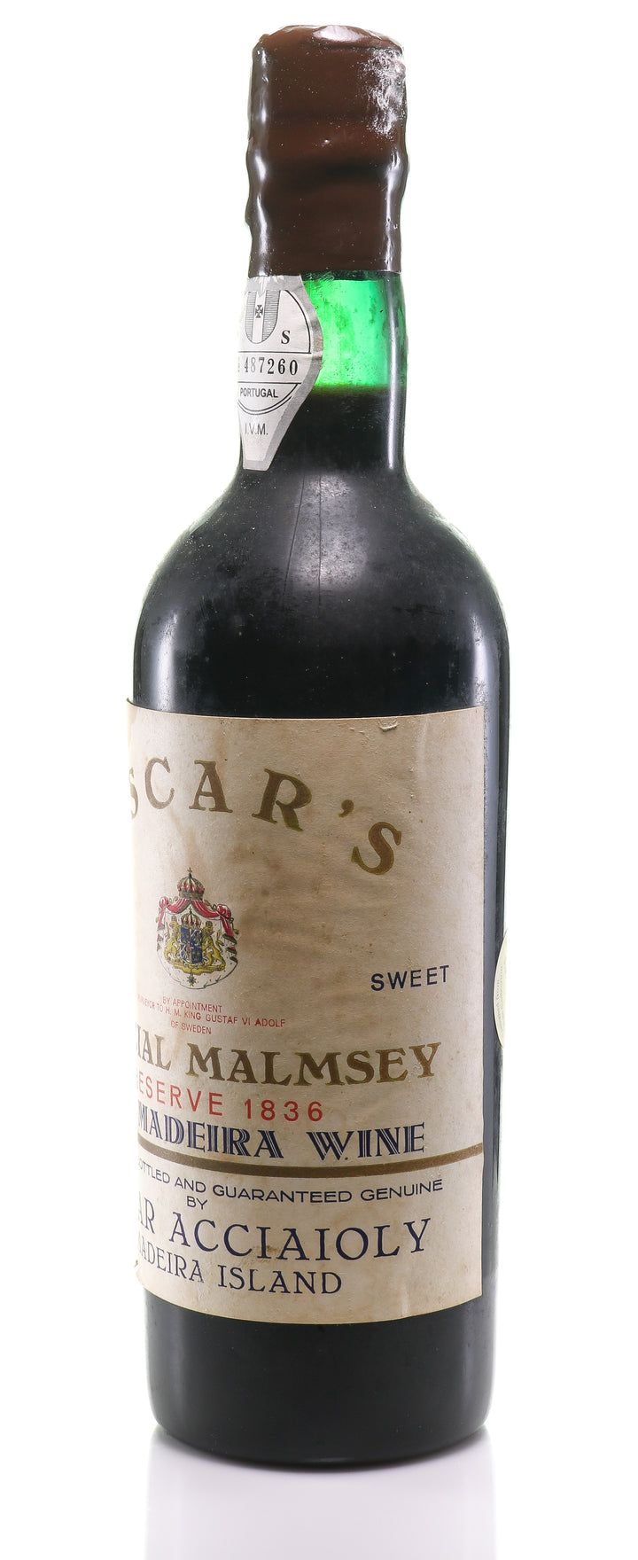 Madeira 1836 Oscar Acciaioly Special Reserve Malmsey - legendaryvintages