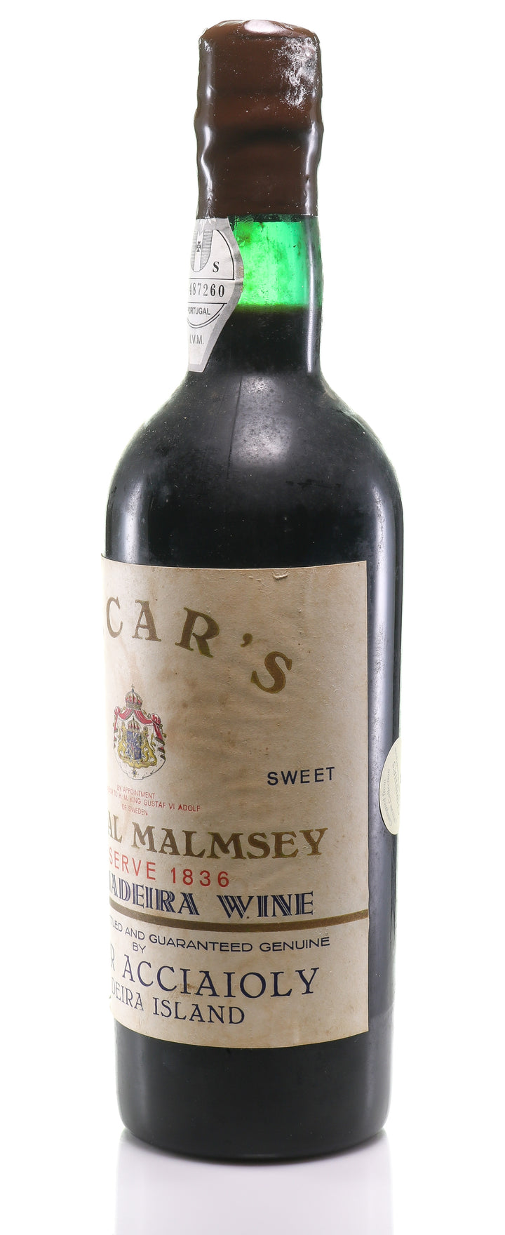 Madeira 1836 Oscar Acciaioly Special Reserve Malmsey - legendaryvintages