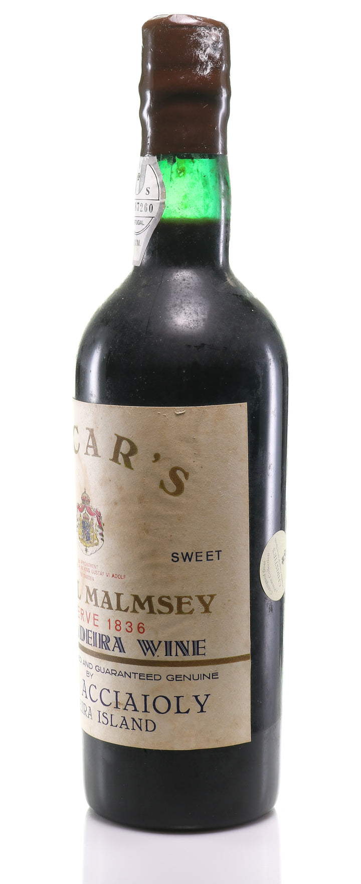 Madeira 1836 Oscar Acciaioly Special Reserve Malmsey - legendaryvintages