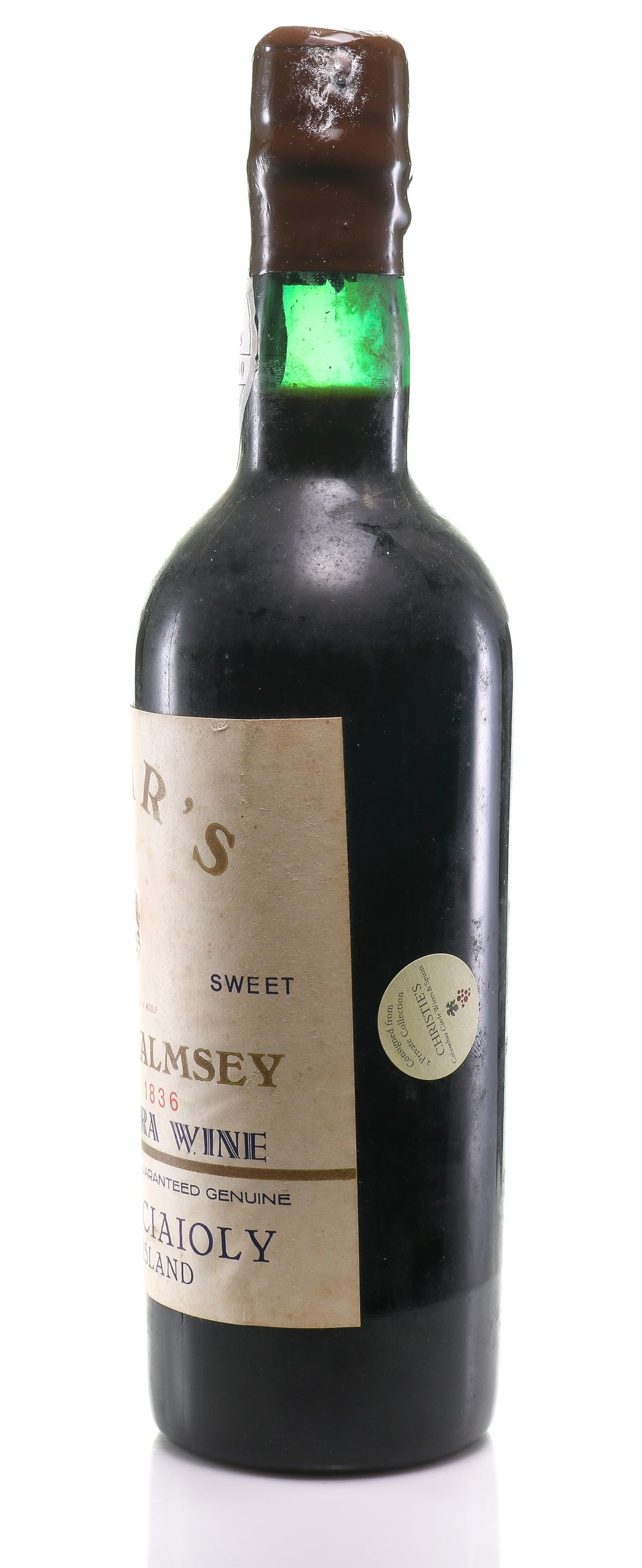 Madeira 1836 Oscar Acciaioly Special Reserve Malmsey - legendaryvintages