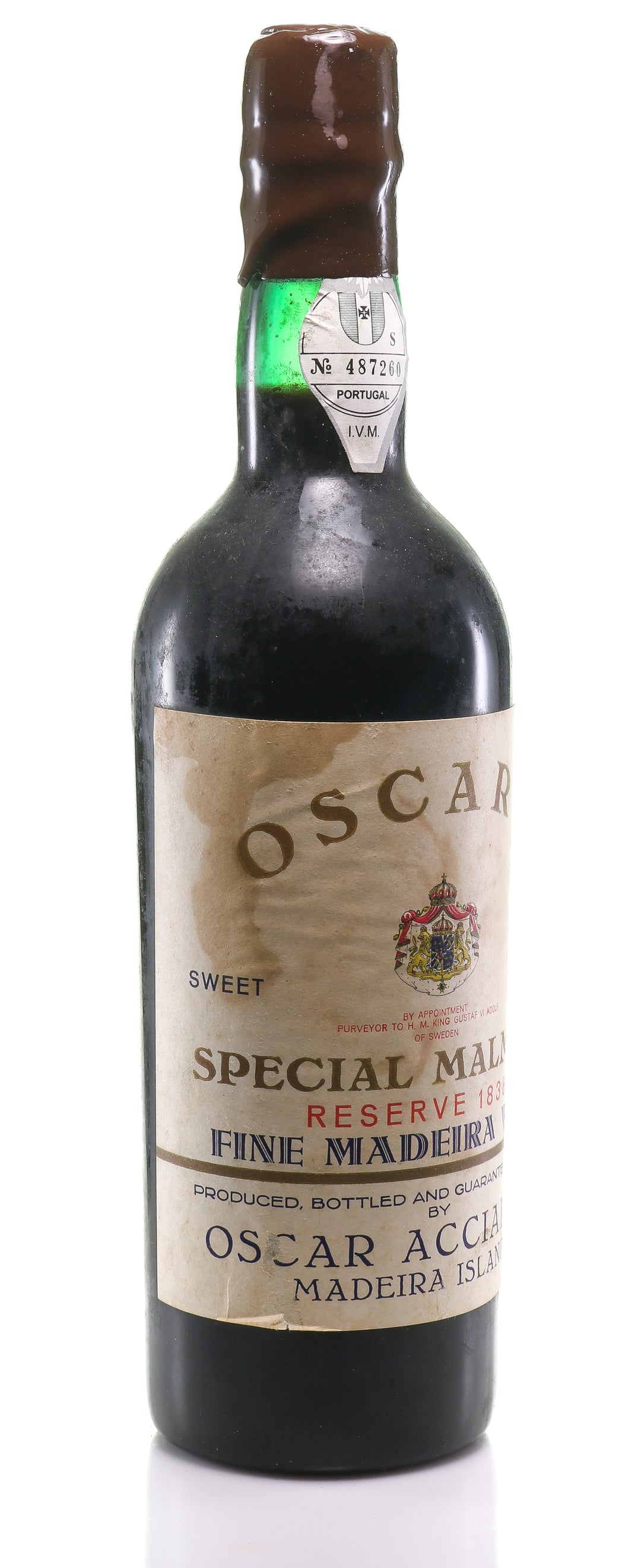 Madeira 1836 Oscar Acciaioly Special Reserve Malmsey - legendaryvintages