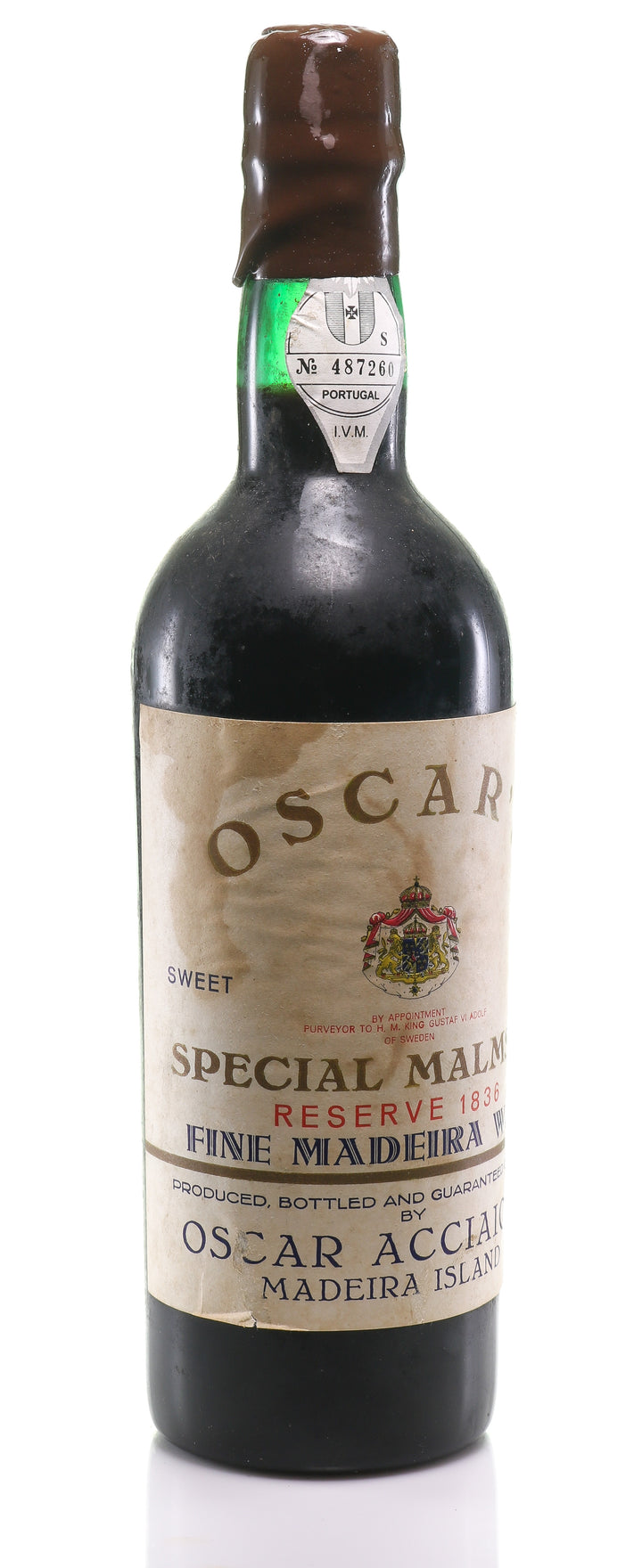 Madeira 1836 Oscar Acciaioly Special Reserve Malmsey - legendaryvintages