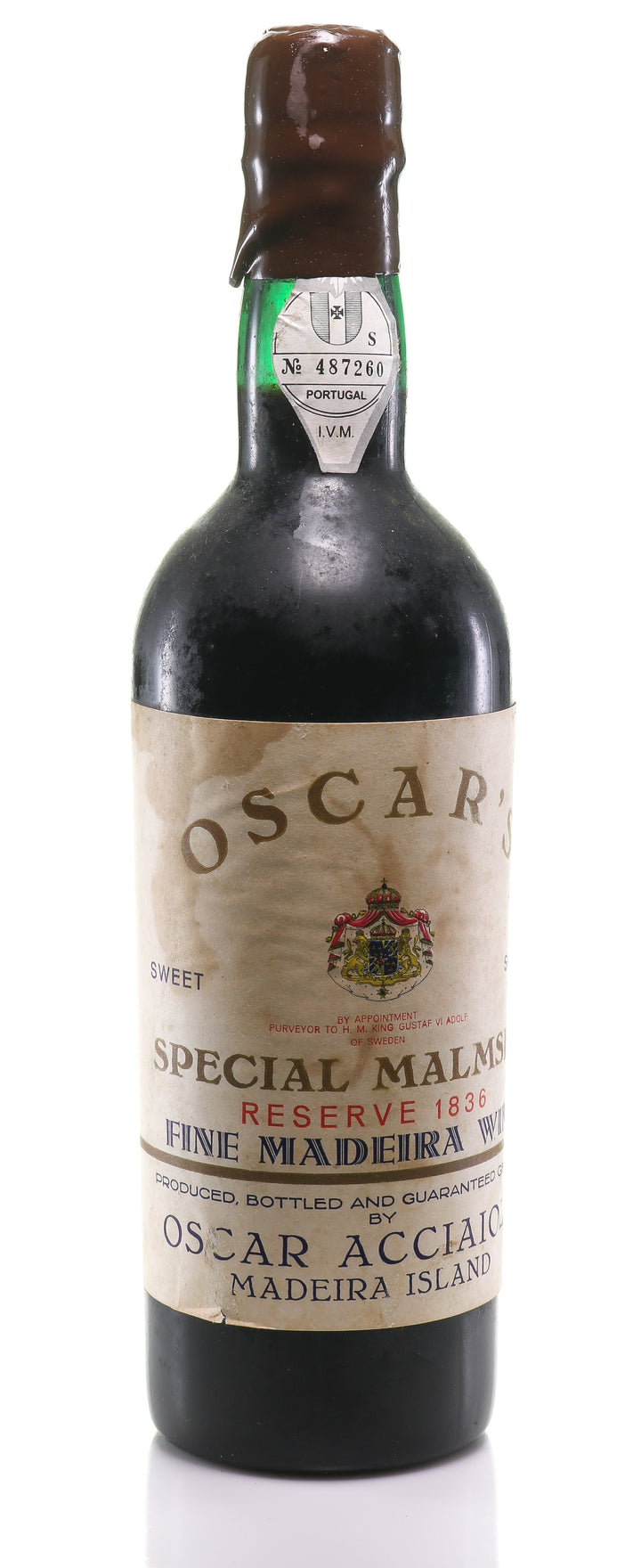 Madeira 1836 Oscar Acciaioly Special Reserve Malmsey - legendaryvintages