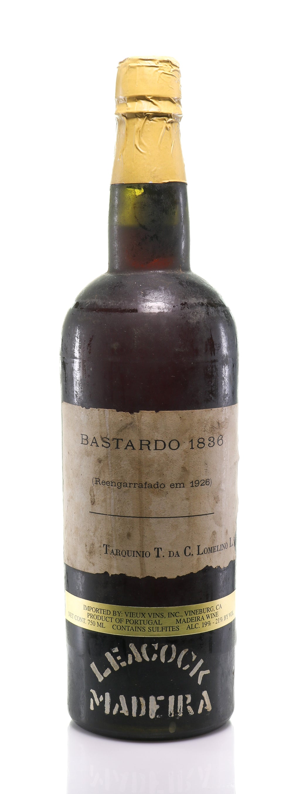 Madeira 1836 Lomelino, Pedro J. Bastardo - legendaryvintages