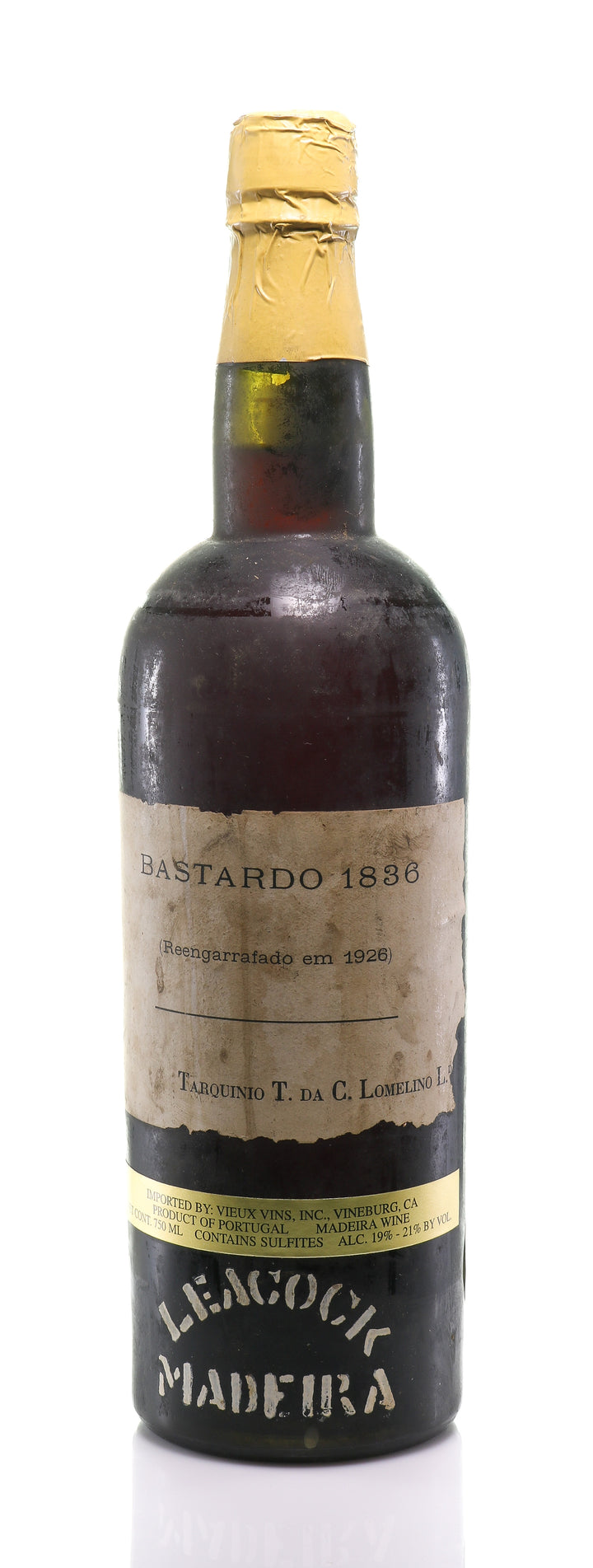 Madeira 1836 Lomelino, Pedro J. Bastardo - legendaryvintages