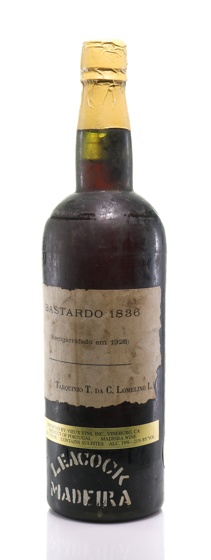 Madeira 1836 Lomelino, Pedro J. Bastardo - legendaryvintages