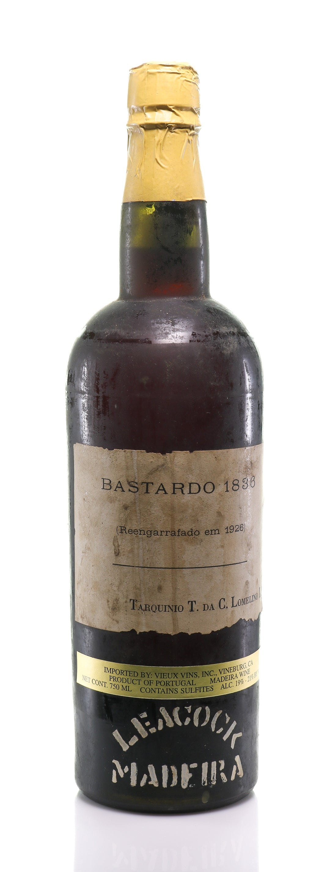 Madeira 1836 Lomelino, Pedro J. Bastardo - legendaryvintages