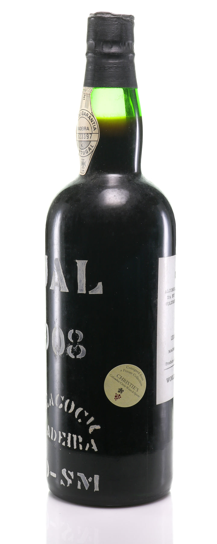 Madeira Leacock's, AO-SM Bual 1908 - legendaryvintages