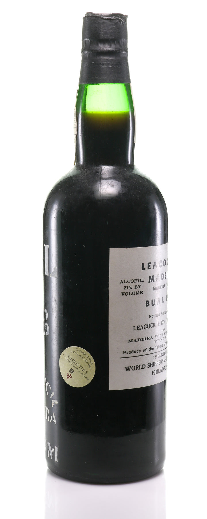 Madeira Leacock's, AO-SM Bual 1908 - legendaryvintages