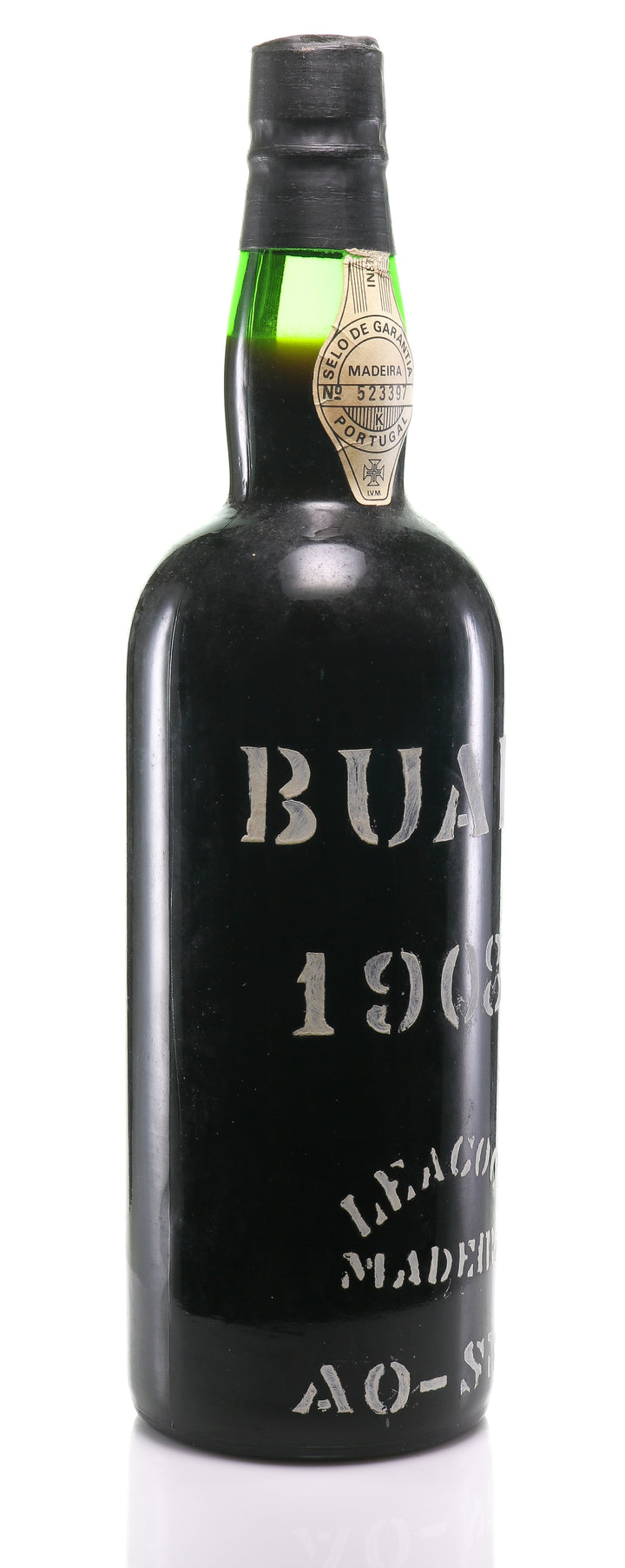 Madeira Leacock's, AO-SM Bual 1908 - legendaryvintages