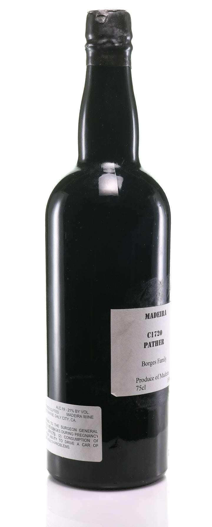 Madeira 1720 Pather Borges Family Reserve - legendaryvintages