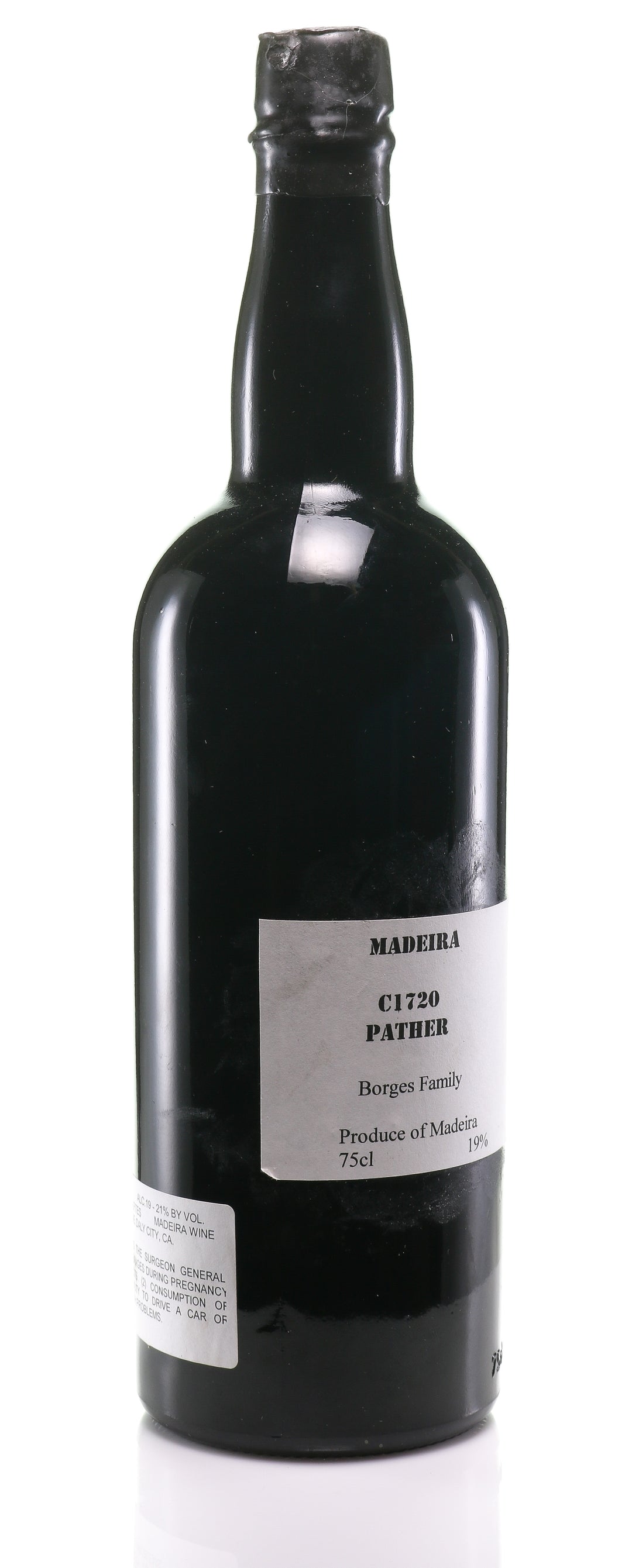Madeira 1720 Pather Borges Family Reserve - legendaryvintages