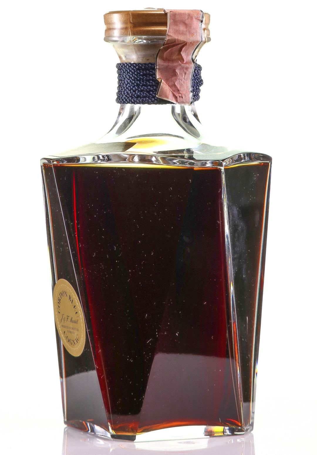 Martell Cordon Bleu Cognac in Baccarat Decanter - legendaryvintages