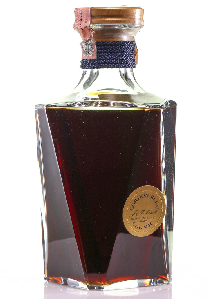 Martell Cordon Bleu Cognac in Baccarat Decanter - legendaryvintages