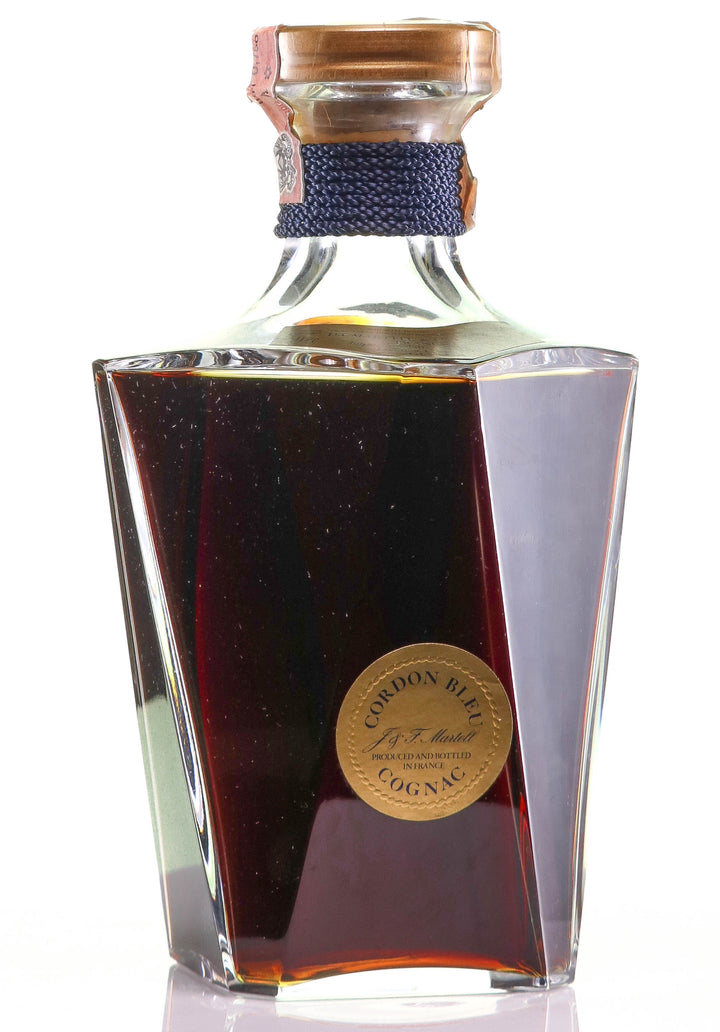 Martell Cordon Bleu Cognac in Baccarat Decanter - legendaryvintages