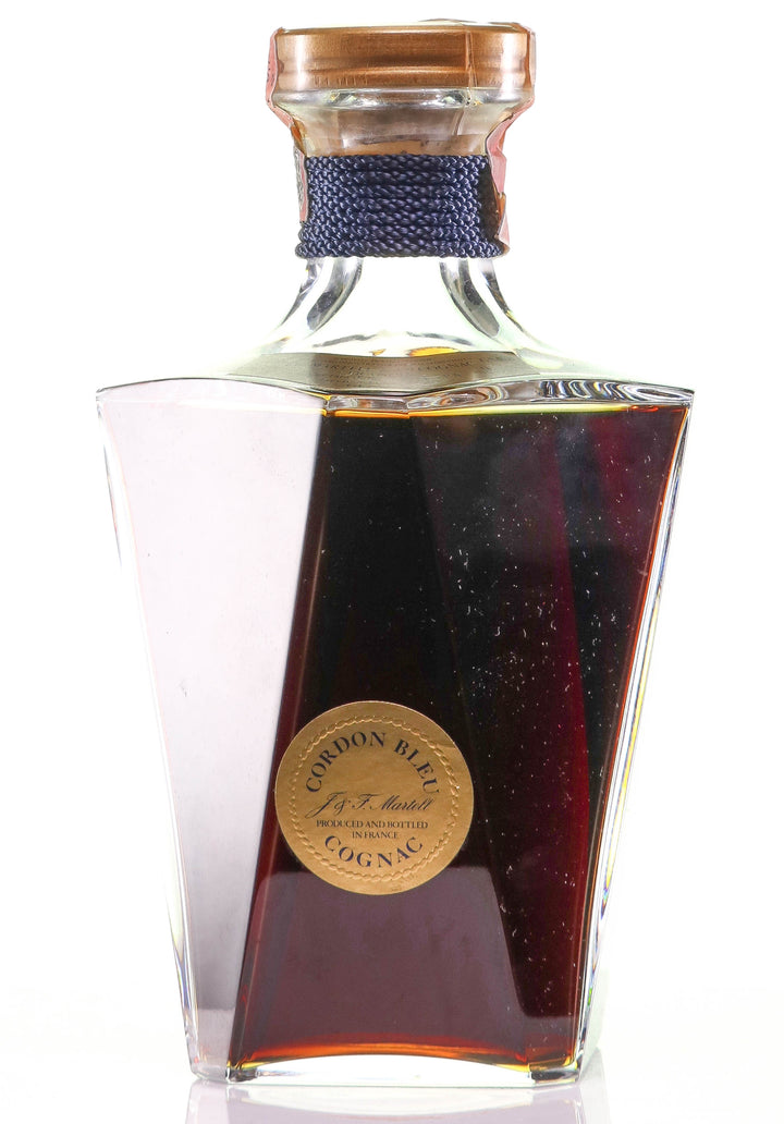 Martell Cordon Bleu Cognac in Baccarat Decanter - legendaryvintages