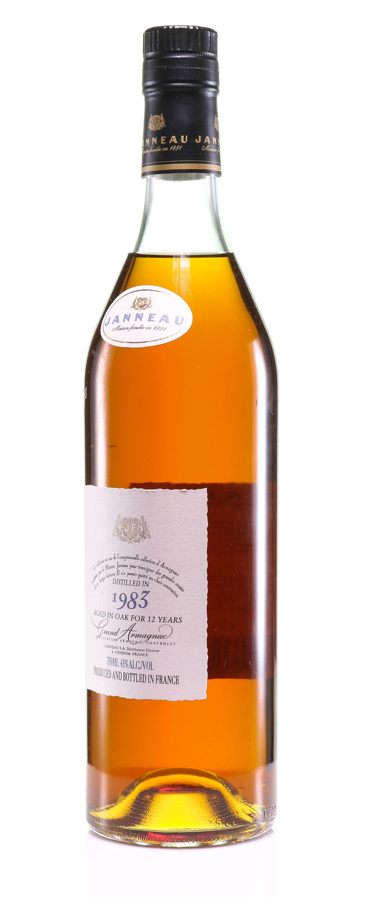 Grand Armagnac Janneau Millesime 1983 - legendaryvintages