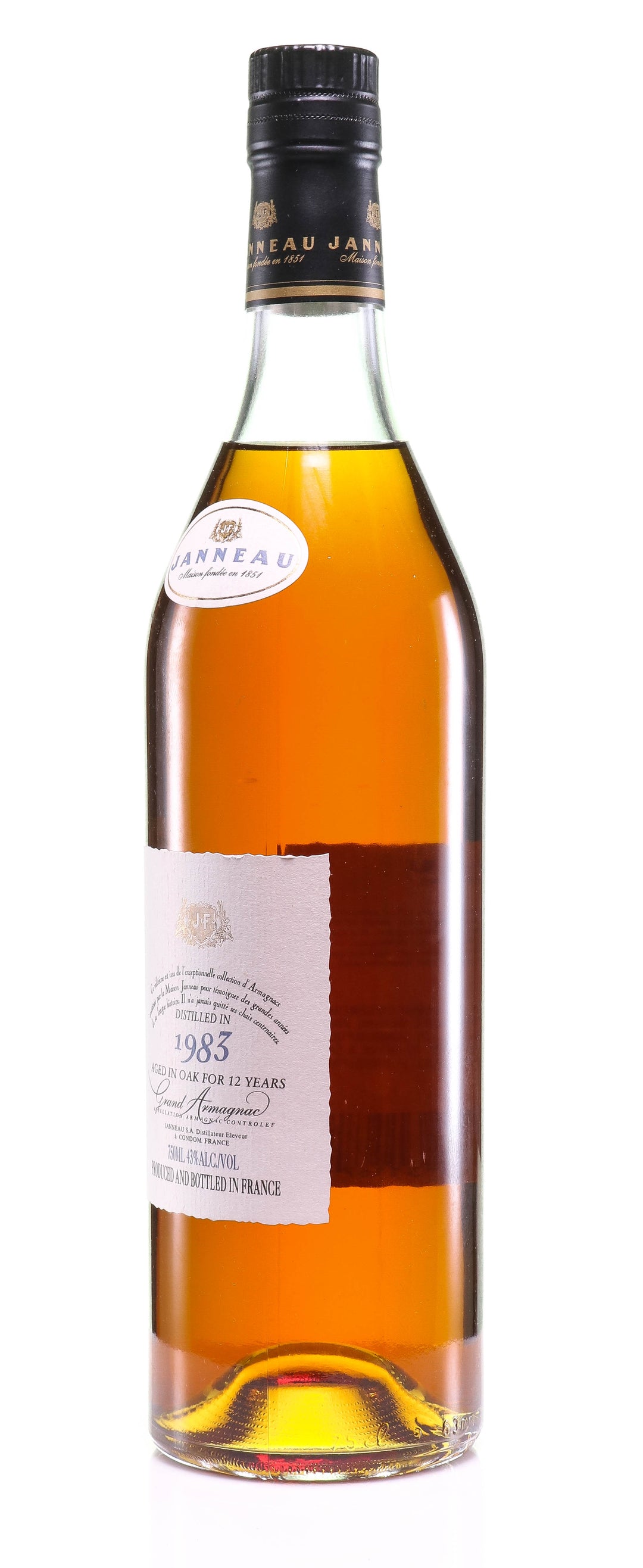 Grand Armagnac Janneau Millesime 1983 - legendaryvintages