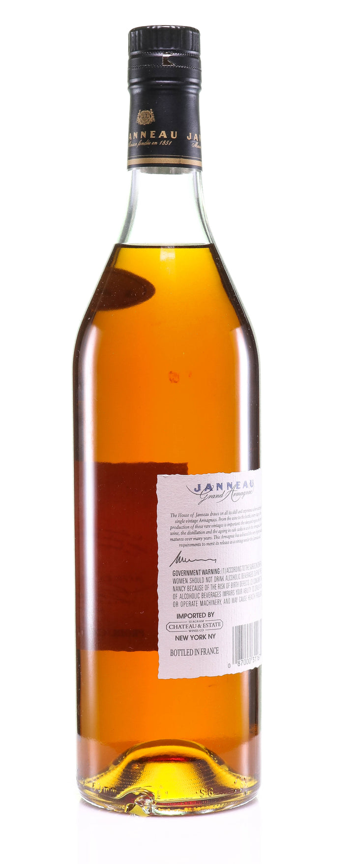 Grand Armagnac Janneau Millesime 1983 - legendaryvintages