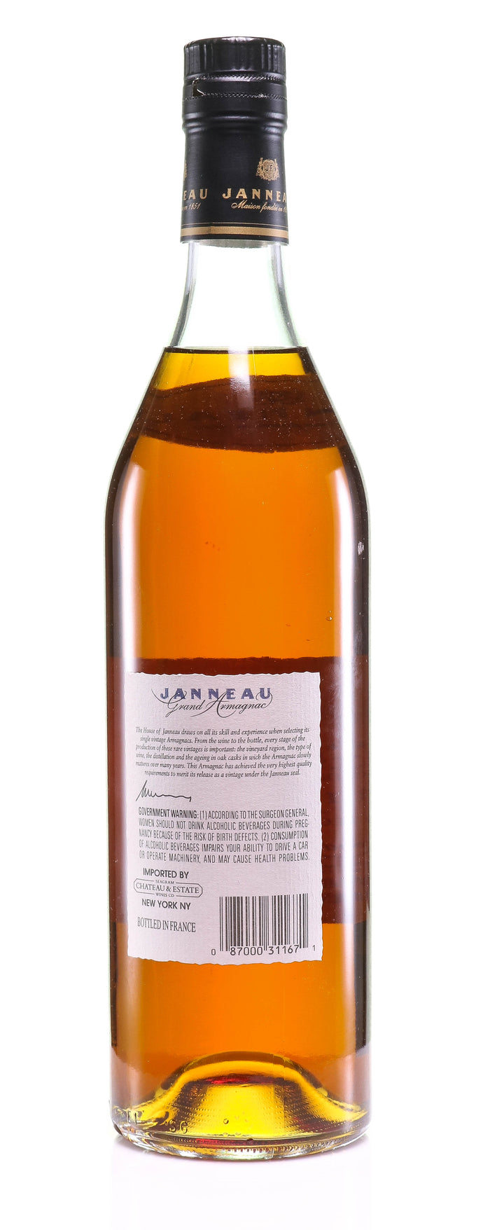 Grand Armagnac Janneau Millesime 1983 - legendaryvintages