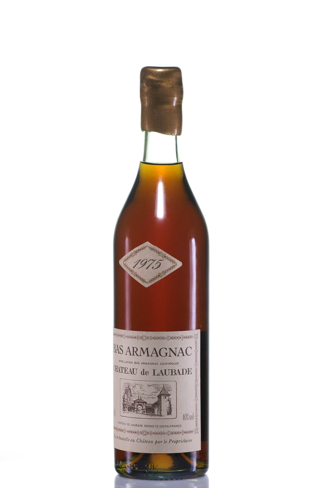 Armagnac 1975 Château de Laubade - legendaryvintages