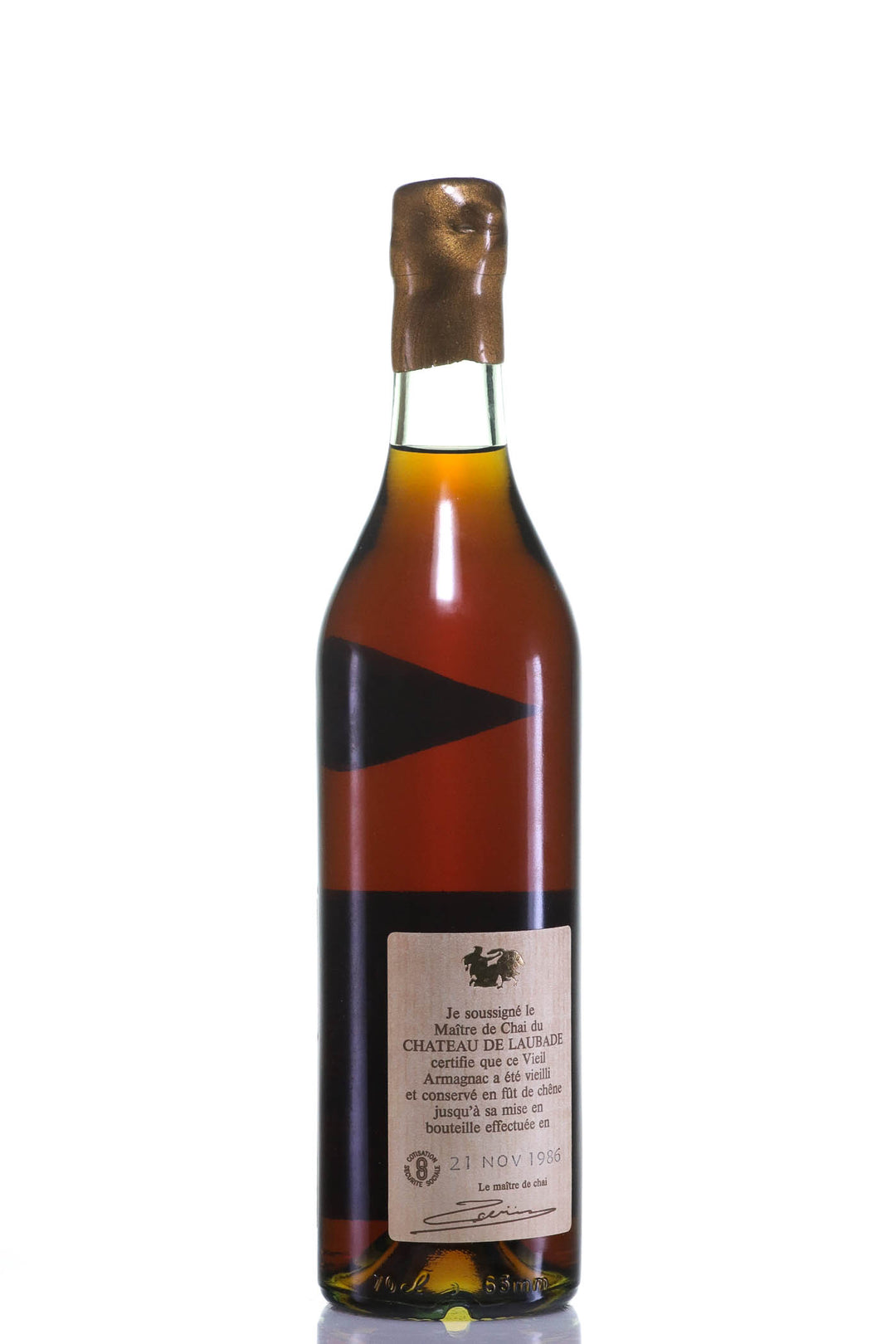 Armagnac 1975 Château de Laubade - legendaryvintages