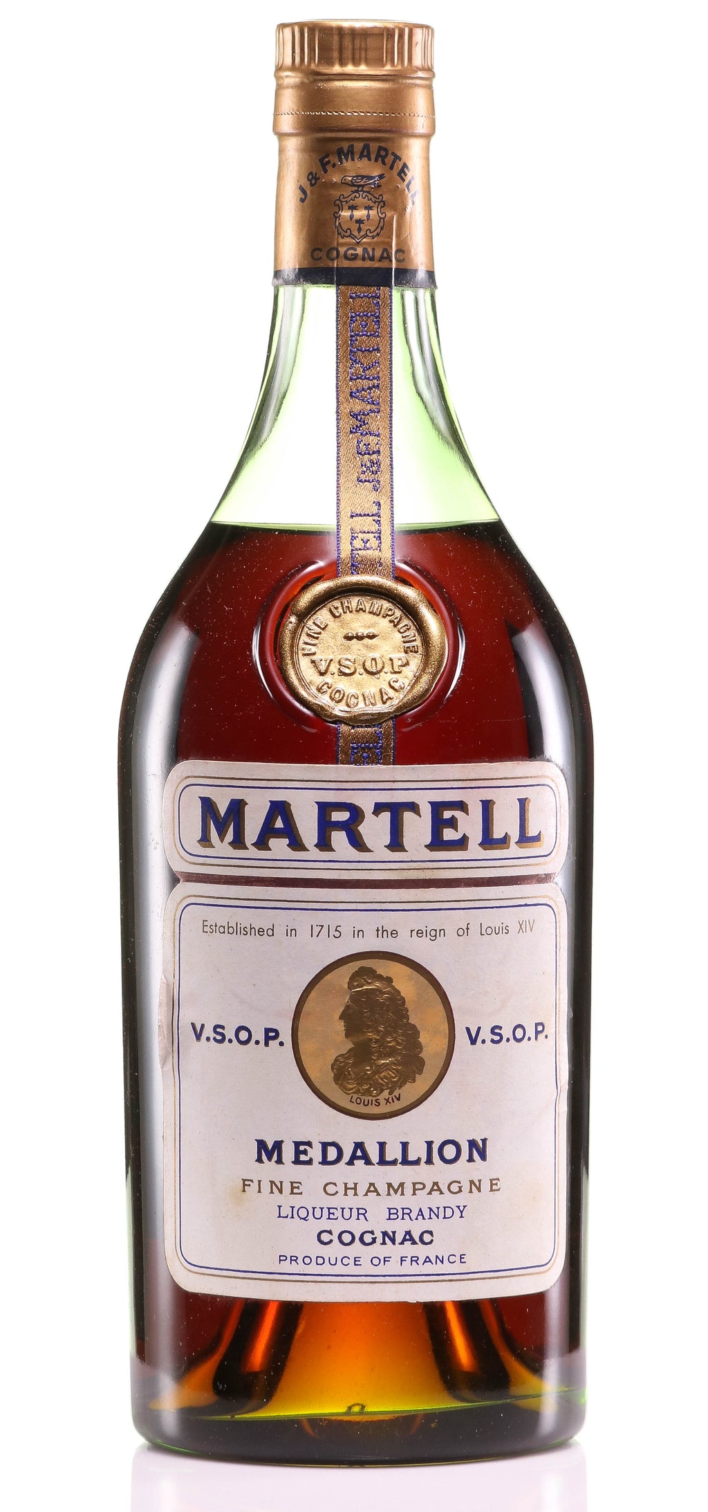 Martell V.S.O.P. Medaillon Cognac - legendaryvintages