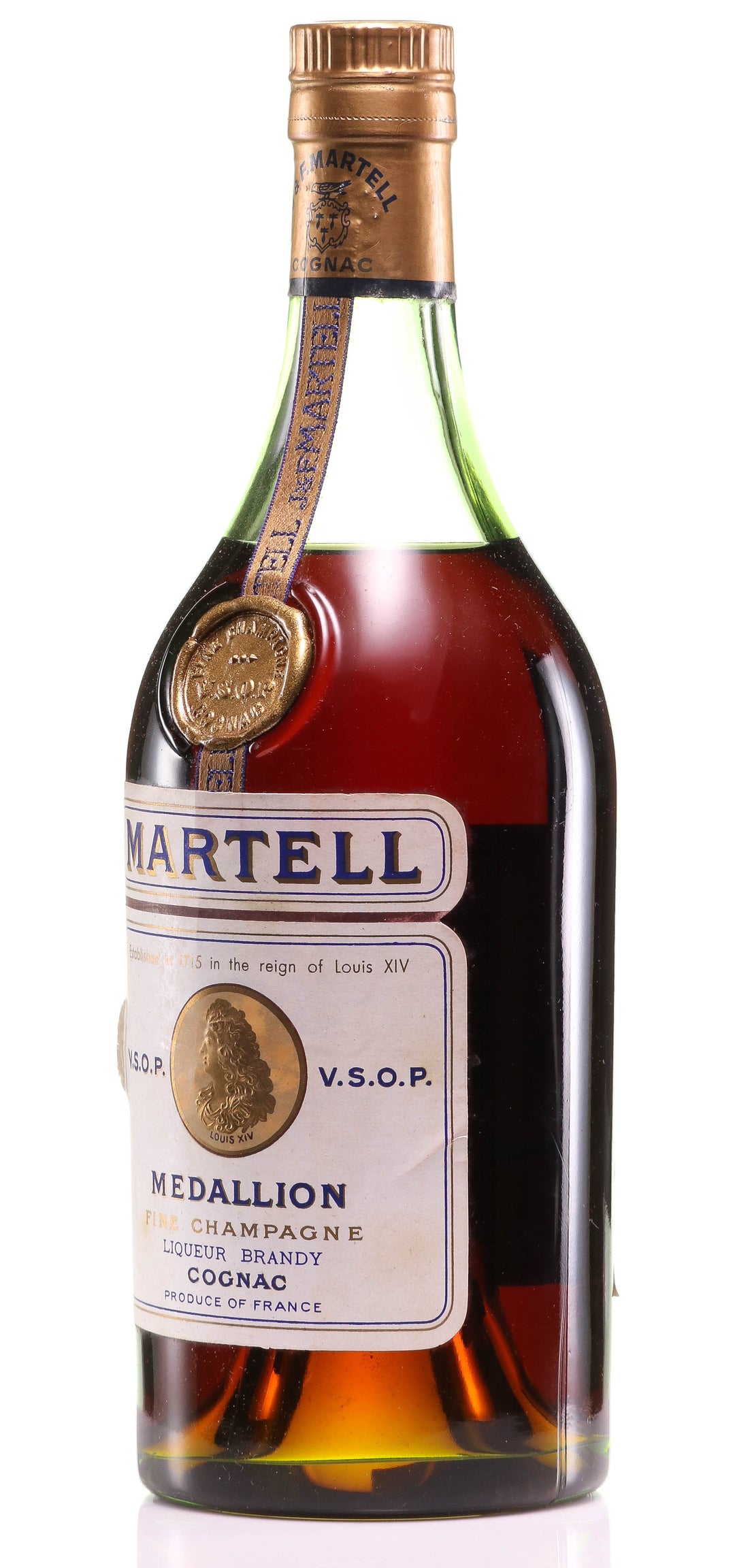 Martell V.S.O.P. Medaillon Cognac - legendaryvintages